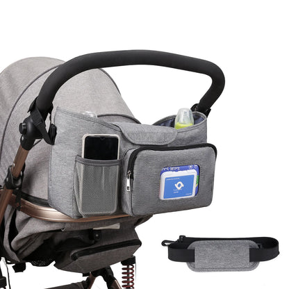 Baby Stroller Bag with Insulation and Storage Features